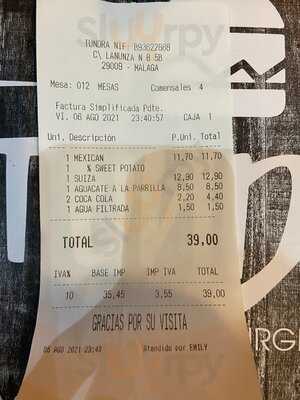 Tundra Fusión Burger