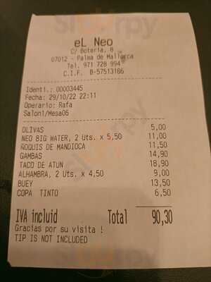 El Neo Tapas & Coctail La Lonja