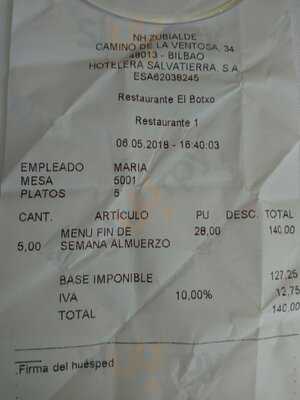 El Botxo Restaurant