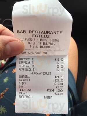 Restaurante Egiluz