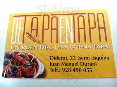 Tapa En Tapa