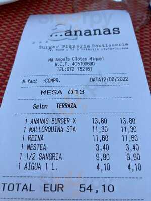 Burger Rostisseria Hot Dog Poke Bowls Ananas