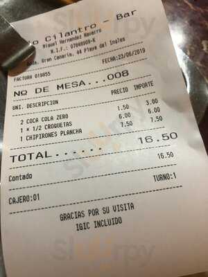 Mojo Y Cilantro Tapa - Bar