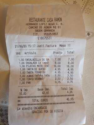 Restaurante Casa Ramón