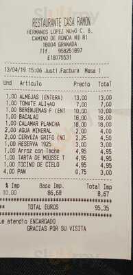 Restaurante Casa Ramón