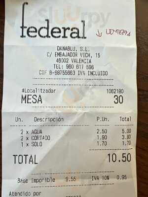 Federal Cafe Valencia