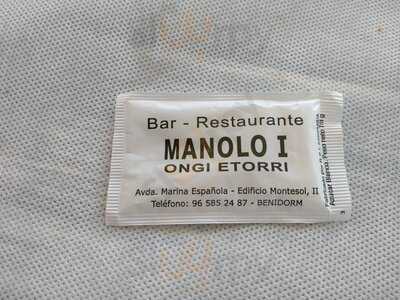 Ongi Etorri Manolo 1 Benidorm