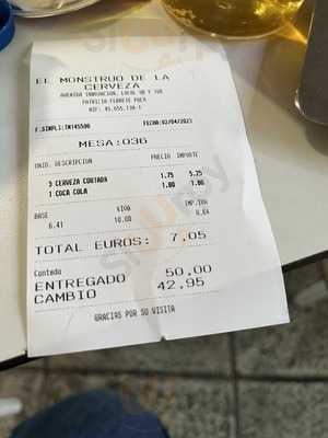 El Monstruo De La Cerveza