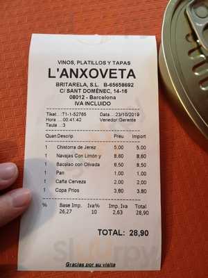 L' Anxoveta