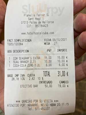 Hotel Hostal Cuba Restaurante & Club