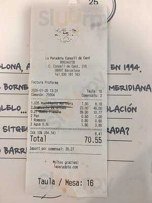 La Paradeta - Passeig De Gràcia