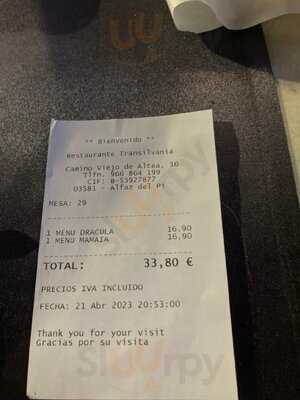 Restaurante Transilvania