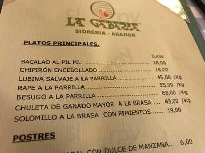 Sidrería Asador La Gabarra