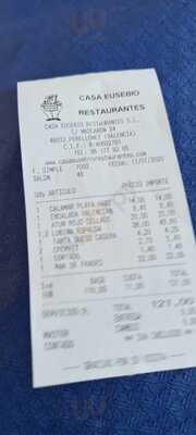 Casa Eusebio Restaurantes