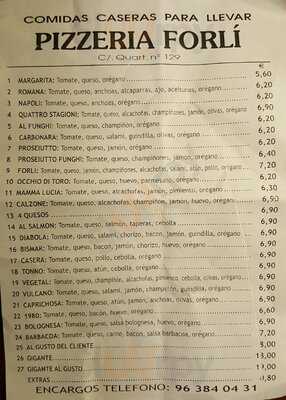 Pizzeria Forli Cb.