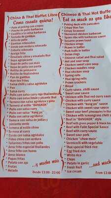Fu Lin Chinese & Thai Hot Buffet