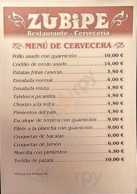 Restaurante-cervecería Zubipe