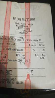 Palacio Arana Cafe Bar