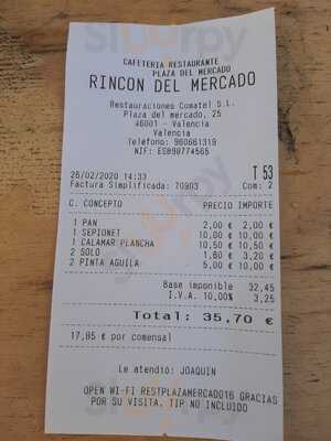 Restaurante El Rincon Del Mercado