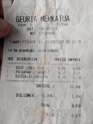 Geuria Merkatua