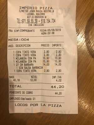 Imperio Pizza