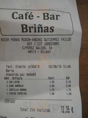 Cafe Bar Briñas