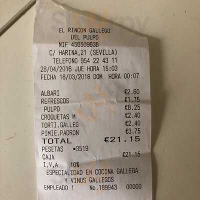 El Rincon Gallego Del Pulpo