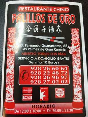Restaurante Chino Palillos De Oro