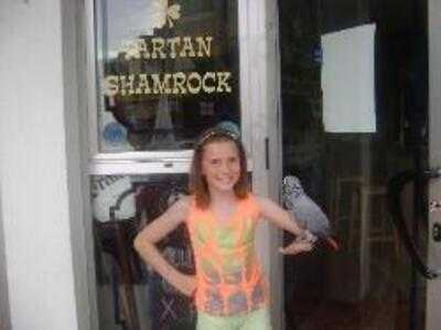 Helen's Tartan Shamrock