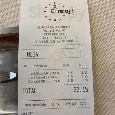 Restaurante El Reloj