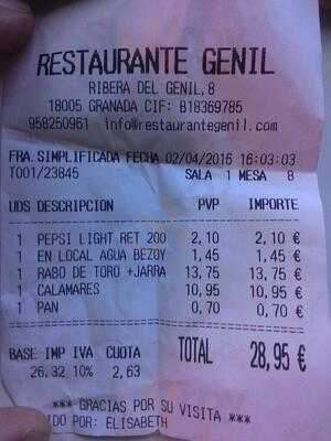 Restaurante Genil