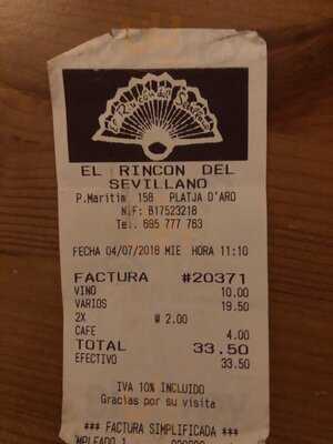 El Rincón Del Sevillano