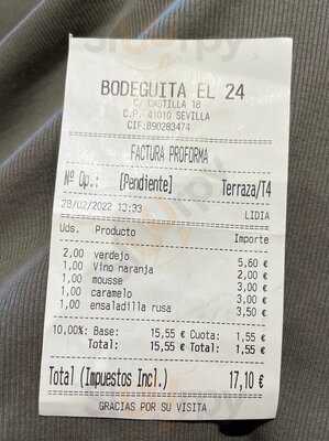 Bodeguita El 24