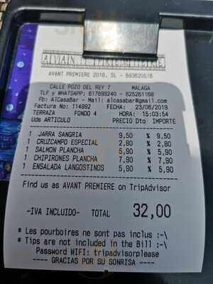 Avant Premiere Restaurante