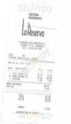 Restaurante La Reserva