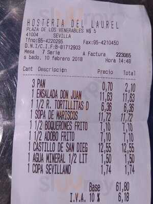 La Hosteria Del Laurel Restaurante