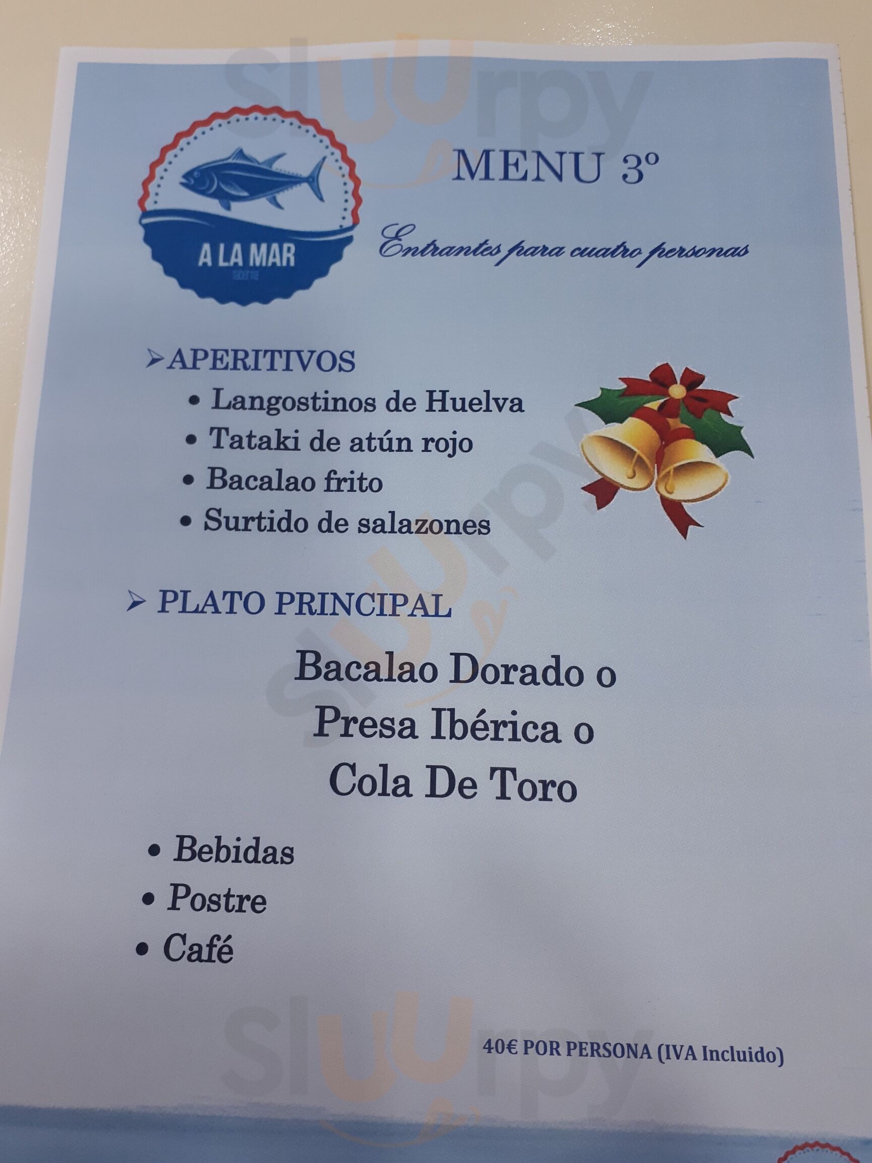 Taberna A La Mar Tapas/restaurante