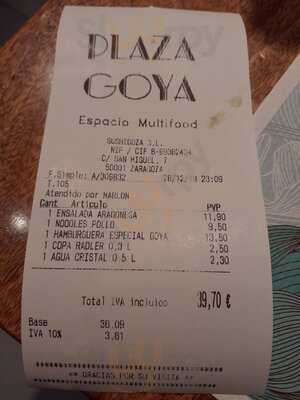 Plaza Goya