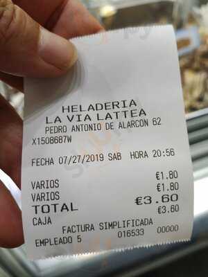 Heladeria Cafeteria La Via Lattea
