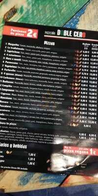 Pizzería Doble Cero