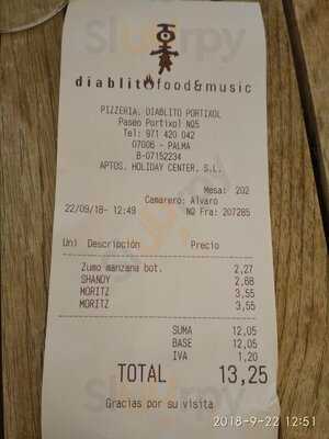 Diablito Food & Music Portixol