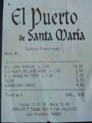 Restaurante El Puerto De Santa María