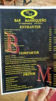 Bar Manriqueño