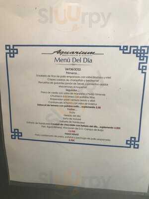 Restaurante Acuario De Zaragoza