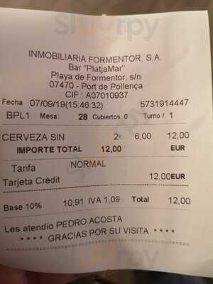 Restaurante Platjamar