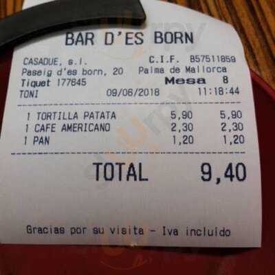 Cafe Bar D'es Born