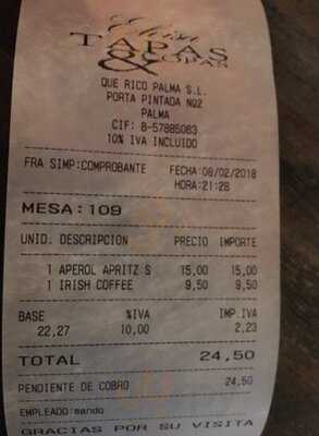 Eloisa Tapas & Copas