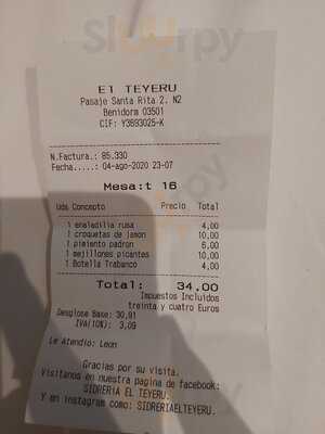 Sidreria El Teyeru Y El Angliru