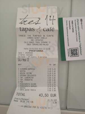 Tres 14 Tapas & Cafe