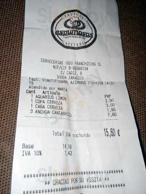 Espumosos 5 De Marzo